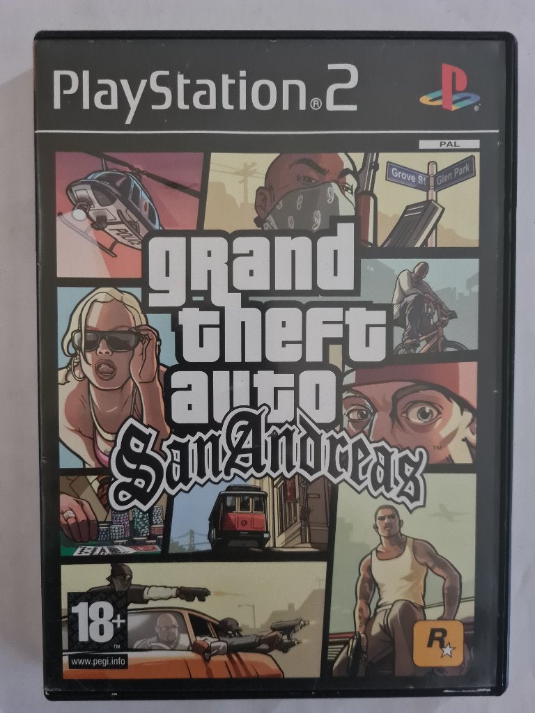 GRAND THEFT AUTO san andreas, Gebruikt, 1 speler, Racen en Vliegen, Ophalen of Verzenden