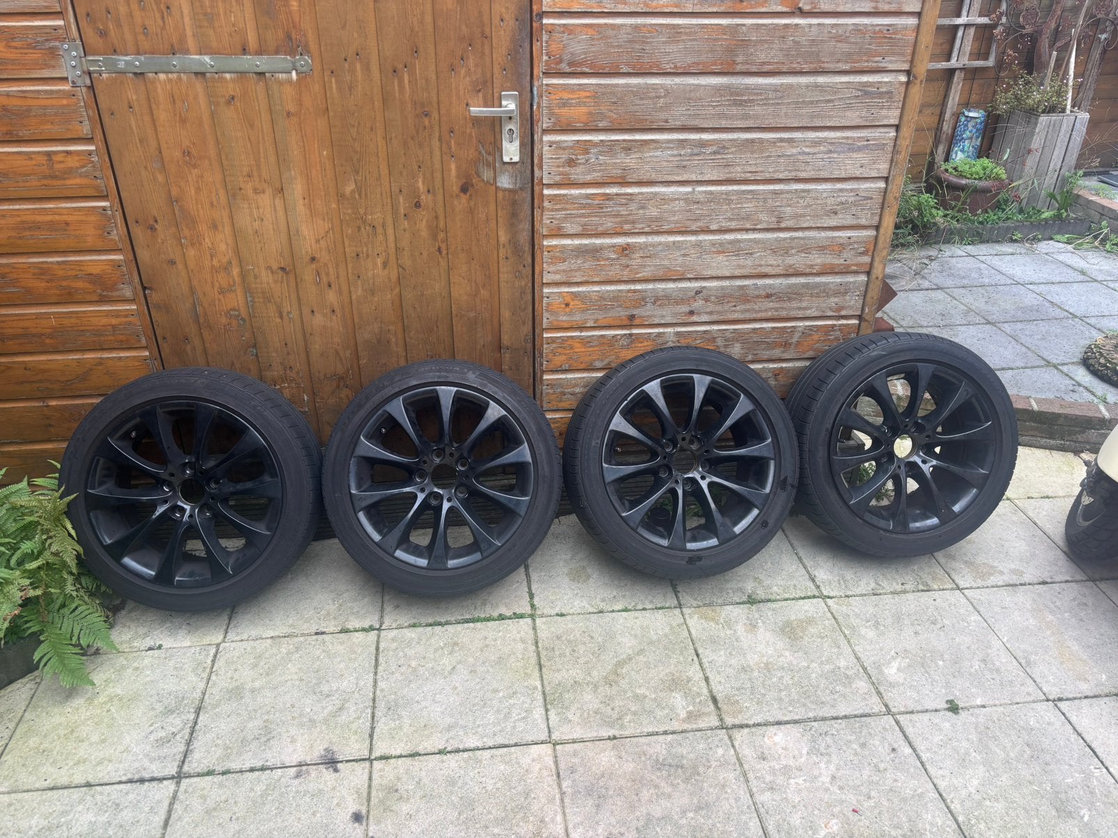 17 inch breedset BMW velgen. 5x120, Ophalen, Gebruikt, BMW