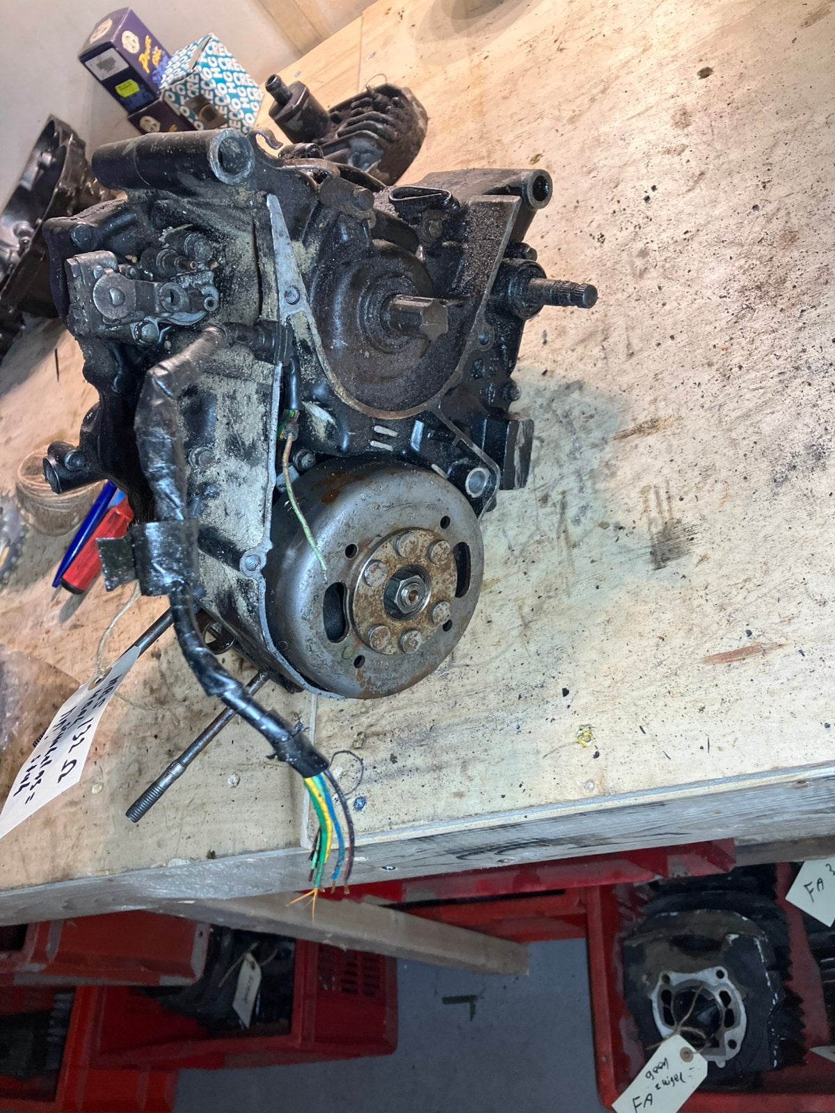 Blok honda mb5 met ontsteking 4 bak, Ophalen of Verzenden, Gebruikt, Blok