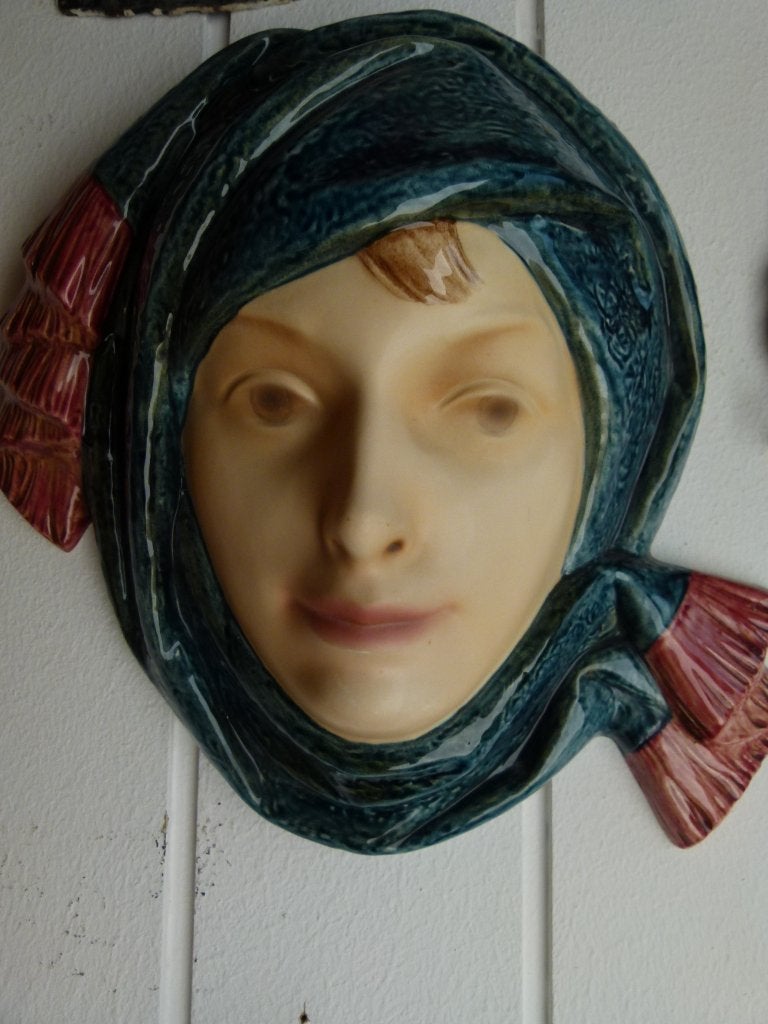 vintage xl wandmasker Goebel seizoen winter, Ophalen, Huis en Inrichting