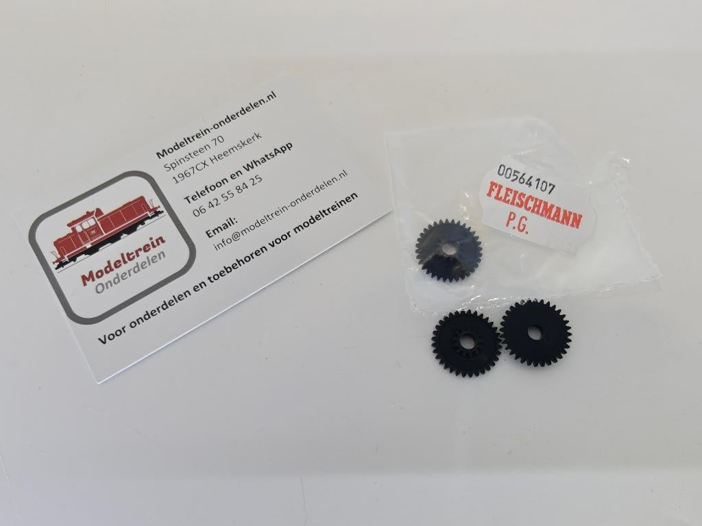 Fleischmann - H0 Diverse tandwielen en toebehoren, Gelijkstroom, Fleischmann, Nieuw, Rails