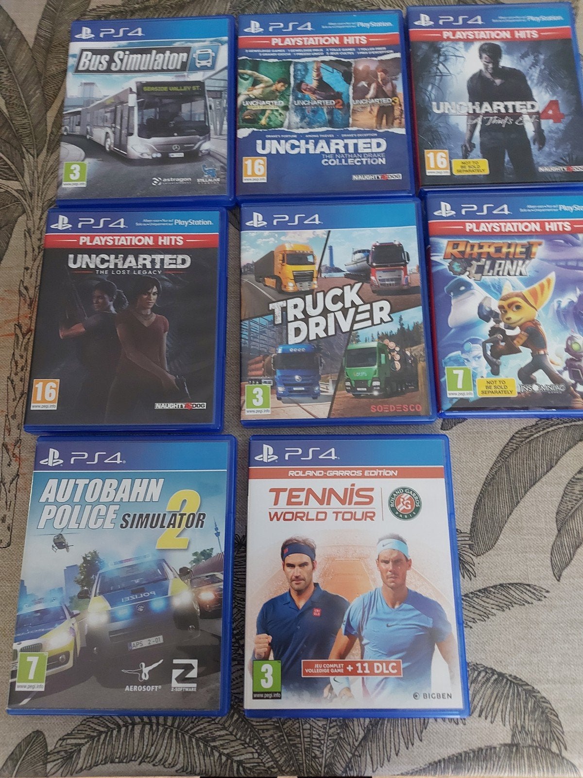 Diverse PlayStation 4 spellen, Spelcomputers en Games, Gebruikt, Overige genres, 1 speler, Eén computer