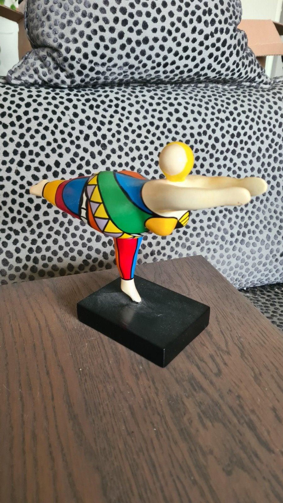 Handbeschilderd beeld 'Dancing Beauties', Ophalen