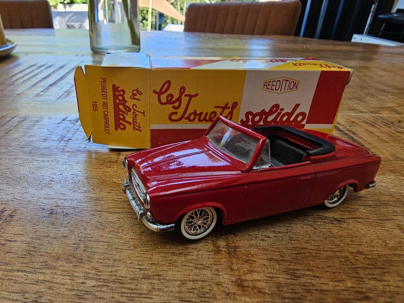 Solido Les Jouets Peugeot 403 Cabriolet 1955, Ophalen of Verzenden