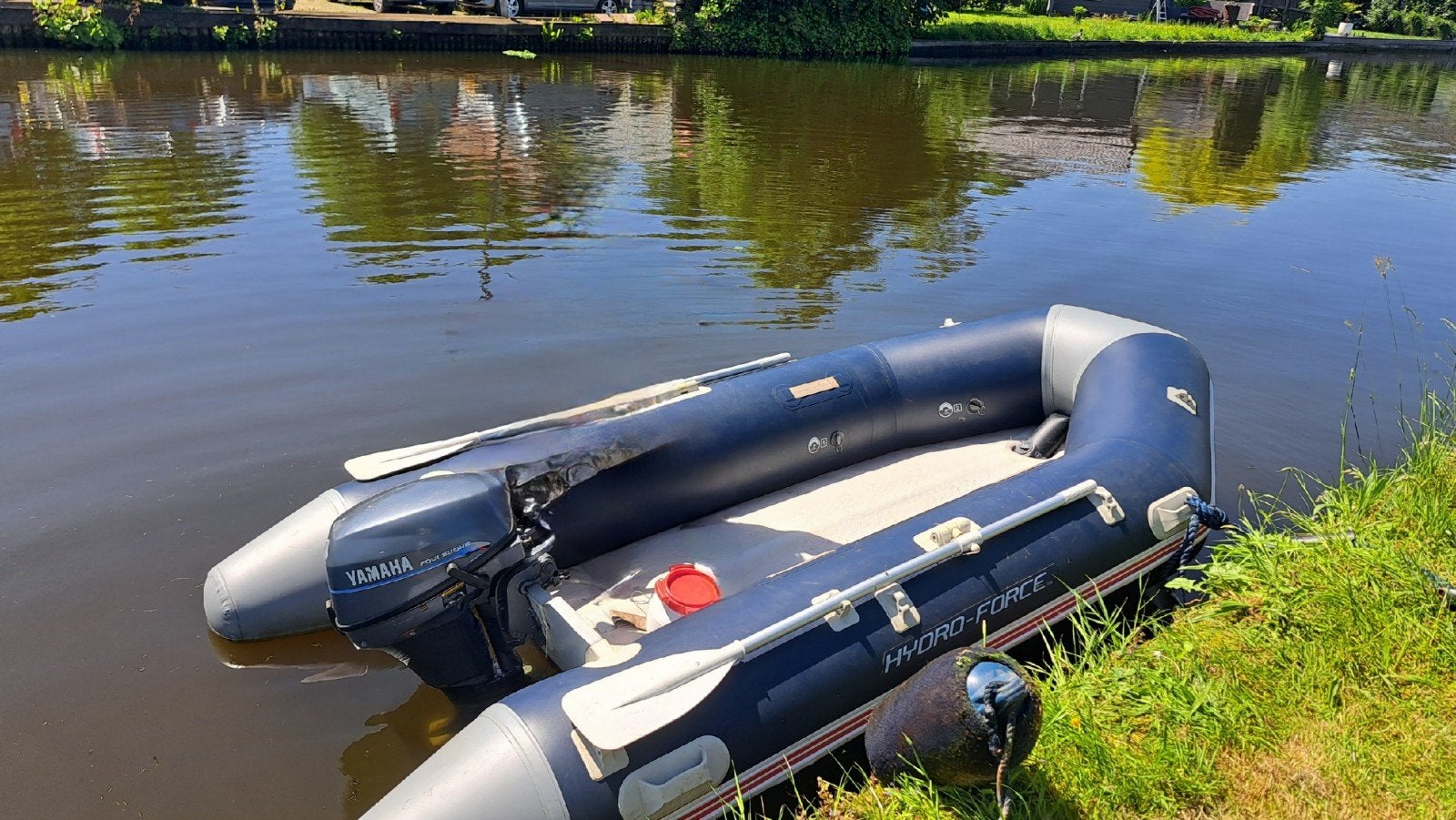 Rubber motorboot Hydro-Force met Yamaha 8 Pk motor, Ophalen, Buitenboordmotor, Pomp, Yamaha