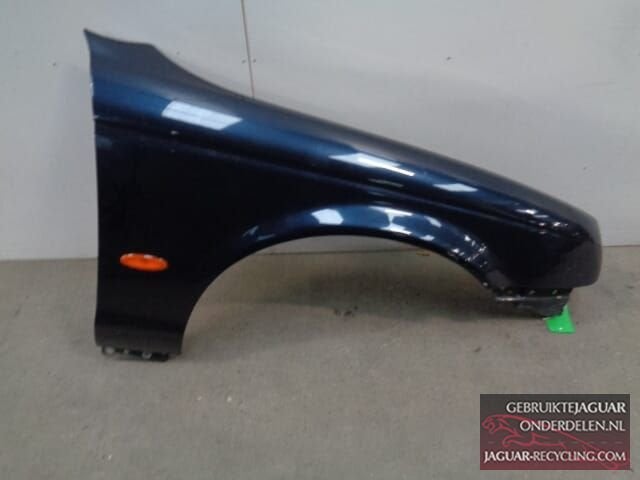 Spatbord / scherm rechts S-Type donker blauw Kleur, Gebruikt, -, -, Rechts