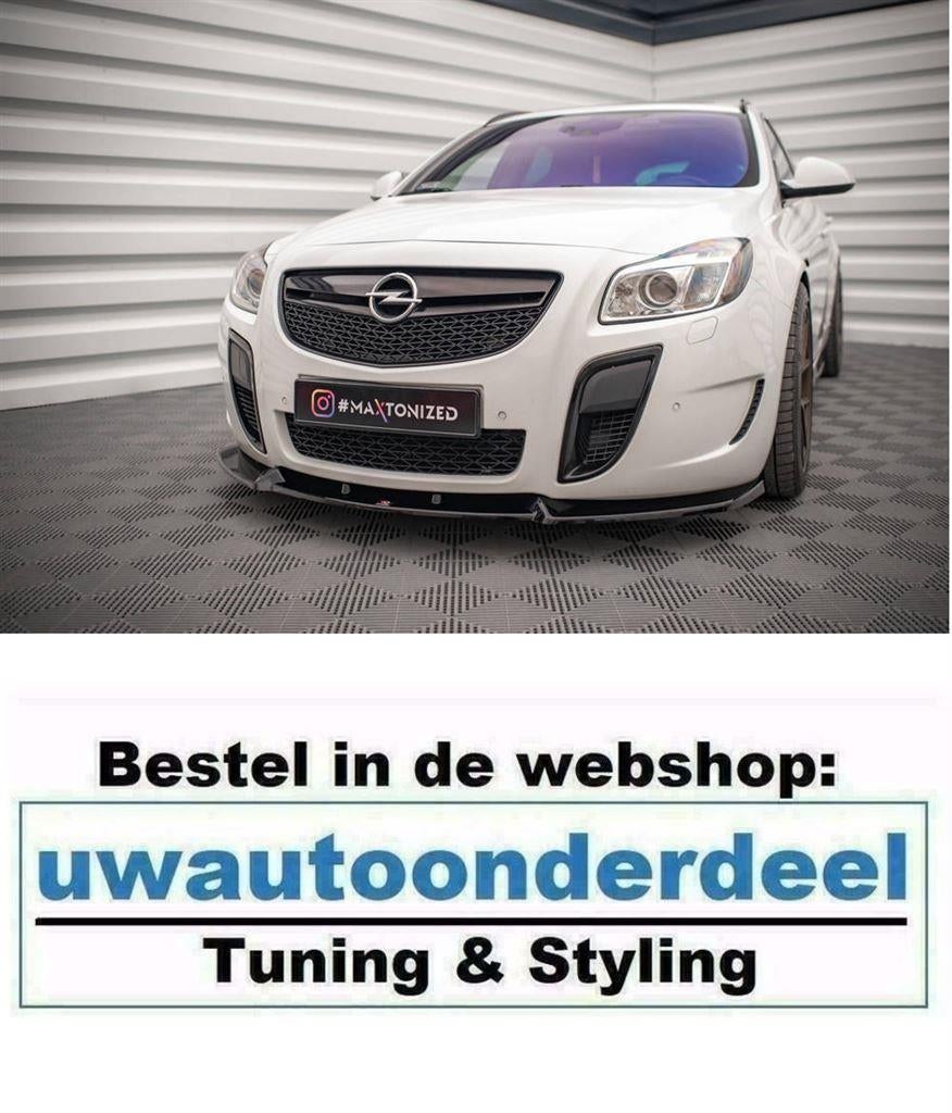 Maxton Design Spoiler Splitter Lip Voor Opel Insignia OPC MK, Verzenden