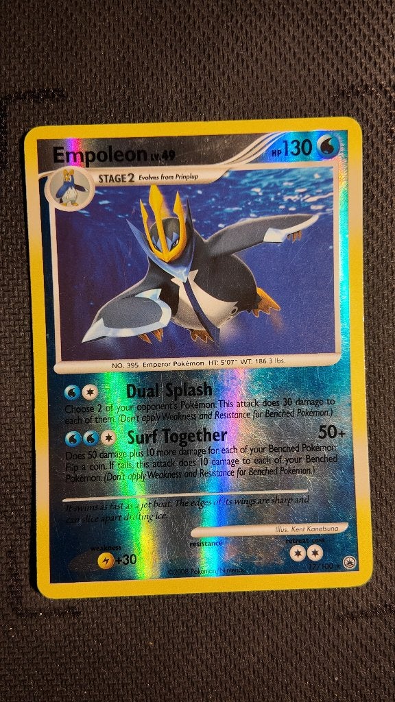Empoleon 17 Majestic Dawn | Pokemon kaart, Ophalen, Zo goed als nieuw, Losse kaart, Foil