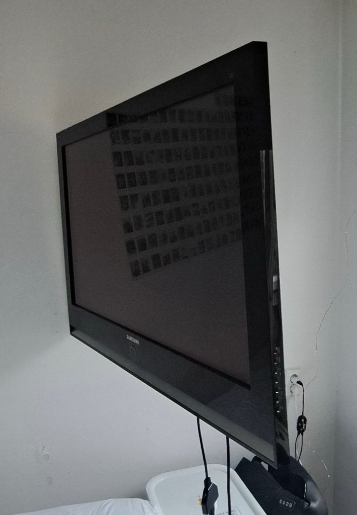 Samsung plasma TV 42” met muurbevestiging - PS42Q7H, Audio, Tv en Foto, Televisies, Ophalen, Gebruikt, 50 Hz, Samsung