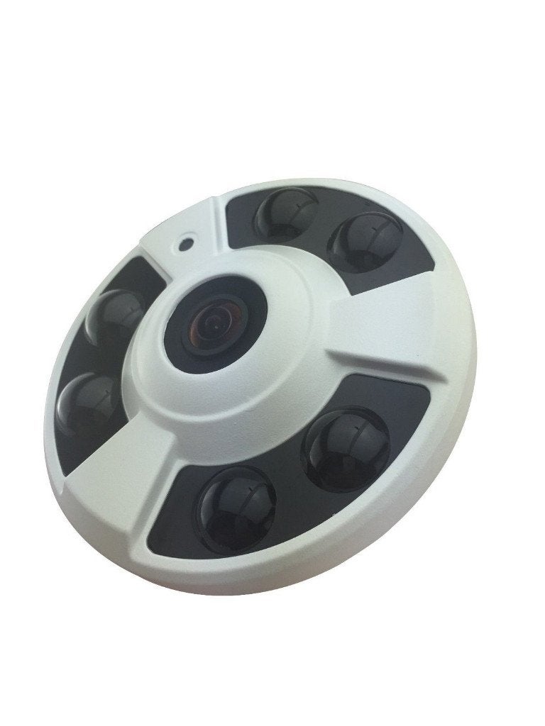 360 Fish Eye IP Buitencamera – PoE – Nachtzicht, Ophalen of Verzenden, Nieuw, Buitencamera