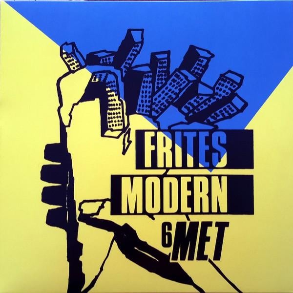 Frites Modern - 6 Met 10" vinyl NederPunk 1983, Inclusief insert, 10 inch, 1980 - 1989, Ophalen of Verzenden