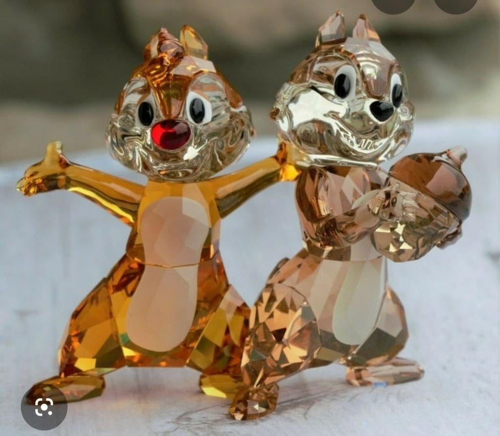 Swarovski Knabbel & Babbel disney nieuw, Verzamelen, Ophalen of Verzenden, Nieuw, Figuurtje