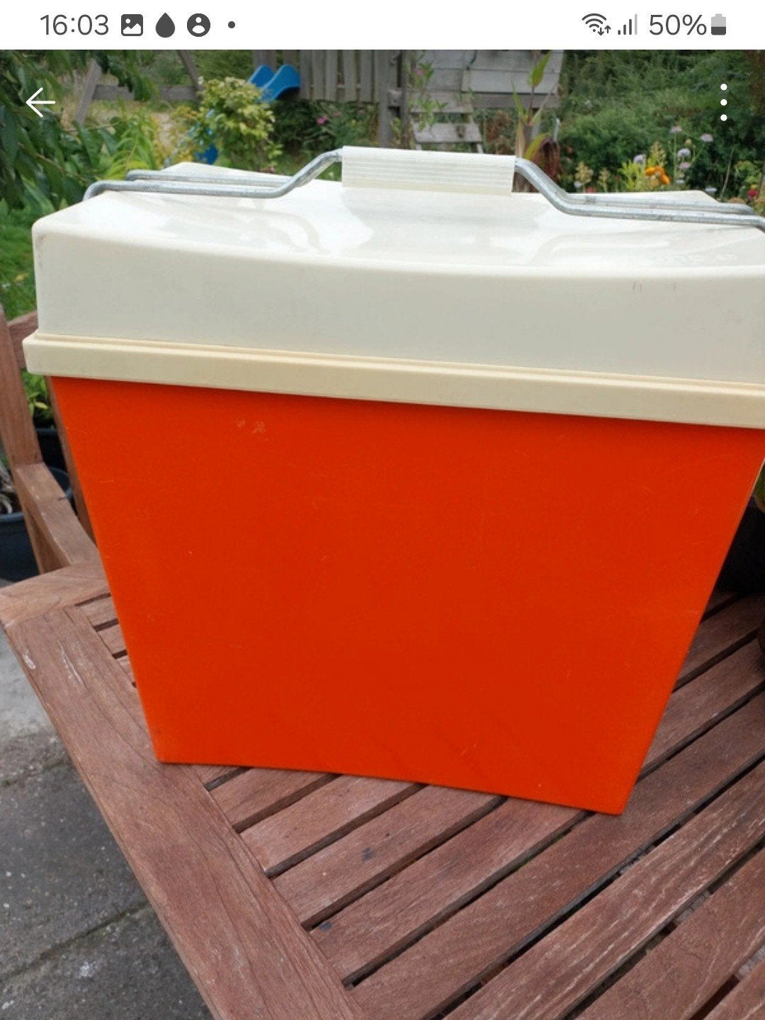retro koelbox, Ophalen, Gebruikt, Koelbox, Koelelement