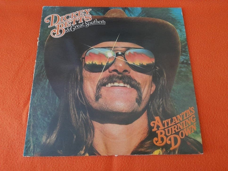 Dickey Betts & Great Southern - Atlanta's burning down(1978), LP, Gebruikt, Blues Rock, Ophalen of Verzenden