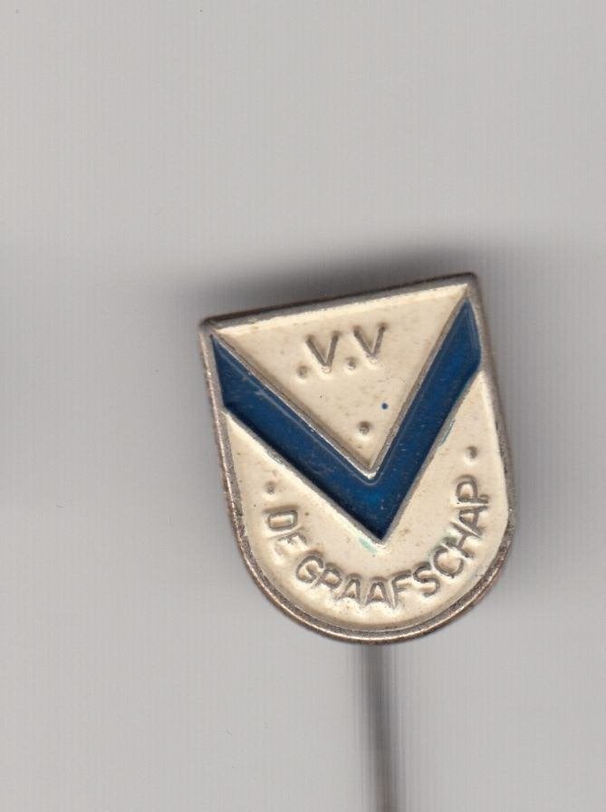 Voetbal VV De Graafschap speldje, Verzamelen, Speldjes, Pins en Buttons, Gebruikt, Niet vindbaar, Niet vindbaar, Speldje of Pin