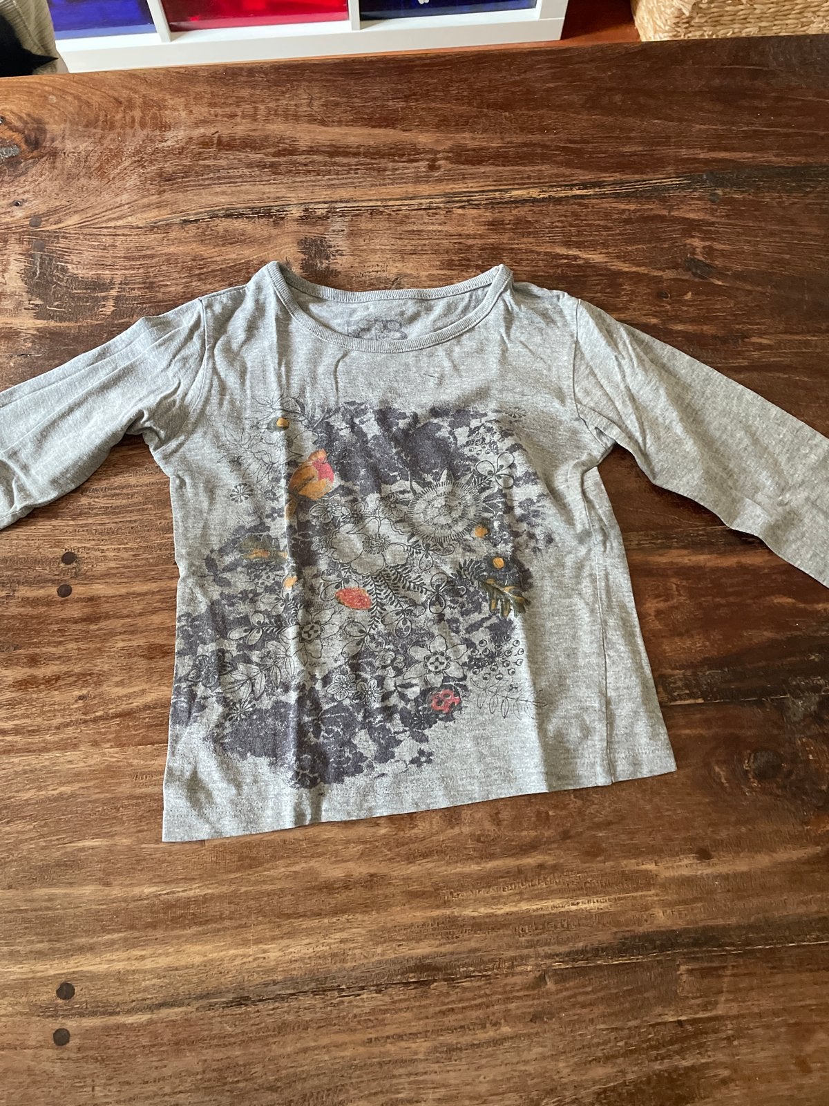 Leuke longsleeve Eager Beaver maat 116, Ophalen of Verzenden, Gebruikt, Meisje, Shirt of Longsleeve