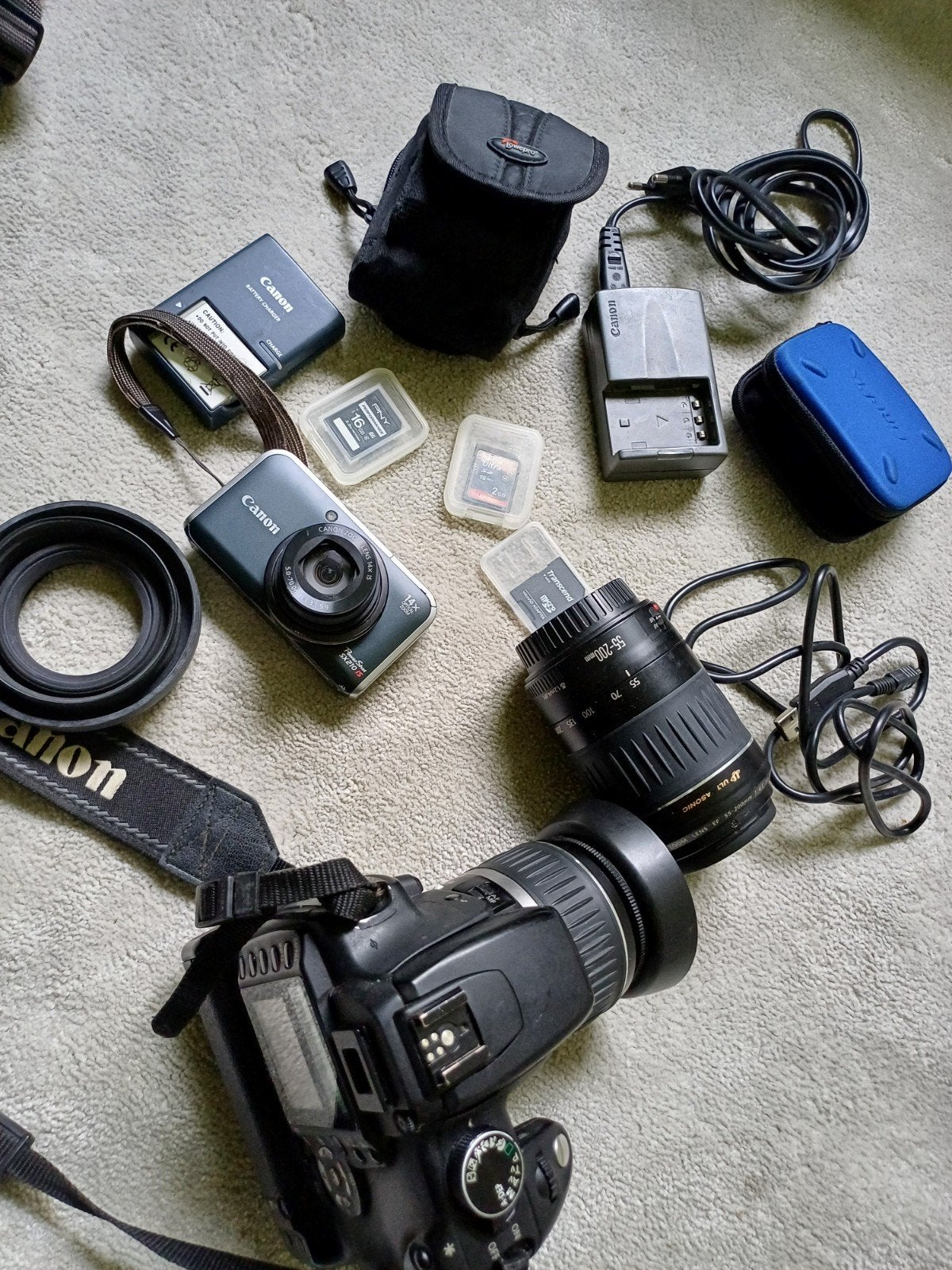 Canon EOS 350D DIGITAL, Ophalen, Gebruikt, Canon, Geen optische zoom