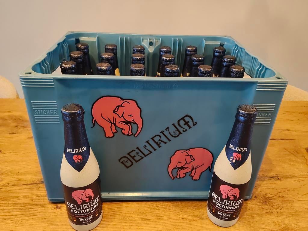 Krat Delirium Nocturnum strong dark speciaalbier, Ophalen, Flesje(s), Overige merken