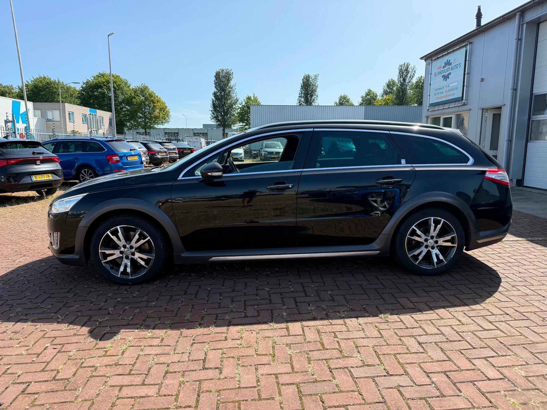Peugeot 508 RXH 2.0 HDi Hybrid4 Export, Auto's, Automaat, Euro 5, Zwart, 4 cilinders