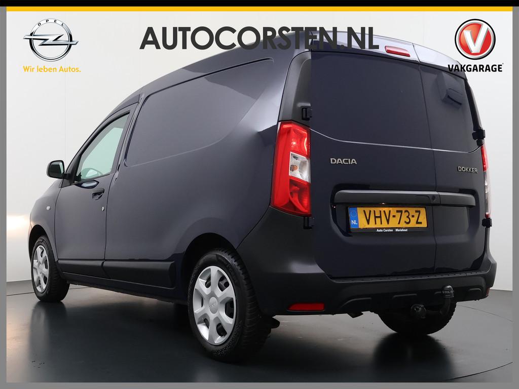 Dacia Dokker DCi Airco Navi Trekhaak Euro 6 DAB Bluetooth Es, Stof, 4 cilinders, Blauw, Origineel Nederlands