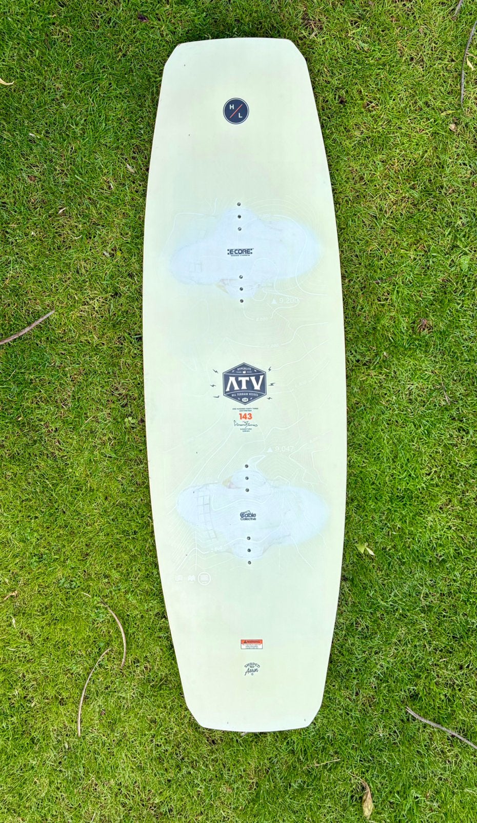 Hyperlite ATV 143 cable Wakeboard, Watersport en Boten, Wakeboarden, Ophalen, Zo goed als nieuw, Board