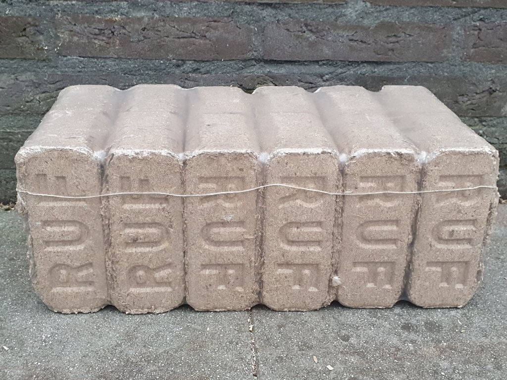 RUF EIKEN/BEUKEN BRIKETTEN 10 KG – ACTIE 10 VOOR €60!, Tuin en Terras, Minder dan 3 m³, Ophalen