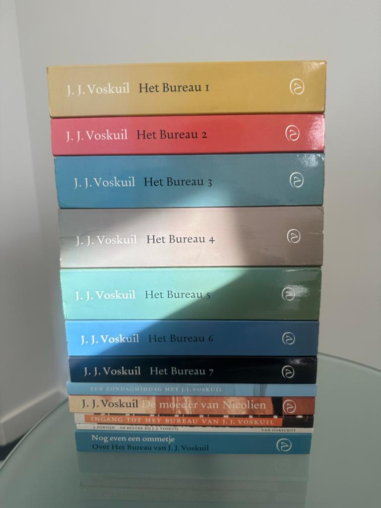 J.J. Voskuil - Het Bureau complete serie + extra's, Boeken, Ophalen, Zo goed als nieuw