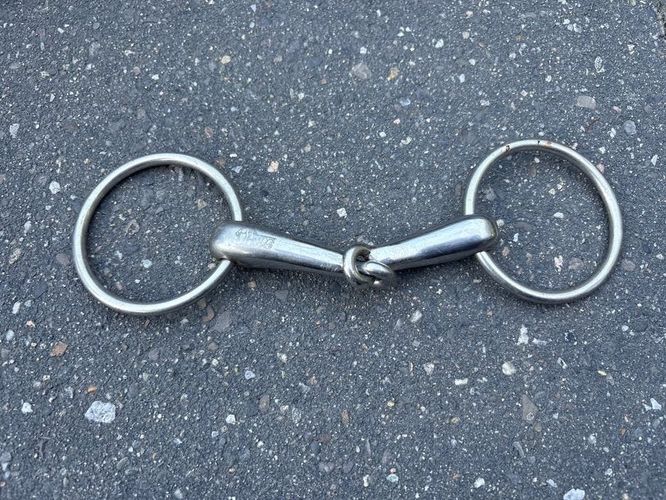 Paarden bit, Harry’s horse roestvrijstaal, Dieren en Toebehoren, Ophalen of Verzenden, Zo goed als nieuw, Overige disciplines