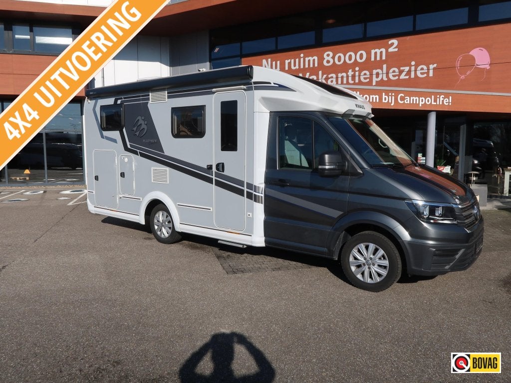 Knaus Van TI Plus 650 MEG Platinum 4x4 AUTOMAAT 177PK, Caravans en Kamperen, Campers, Automaat, Ringverwarming, Tot en met 2, 6 tot 7 meter