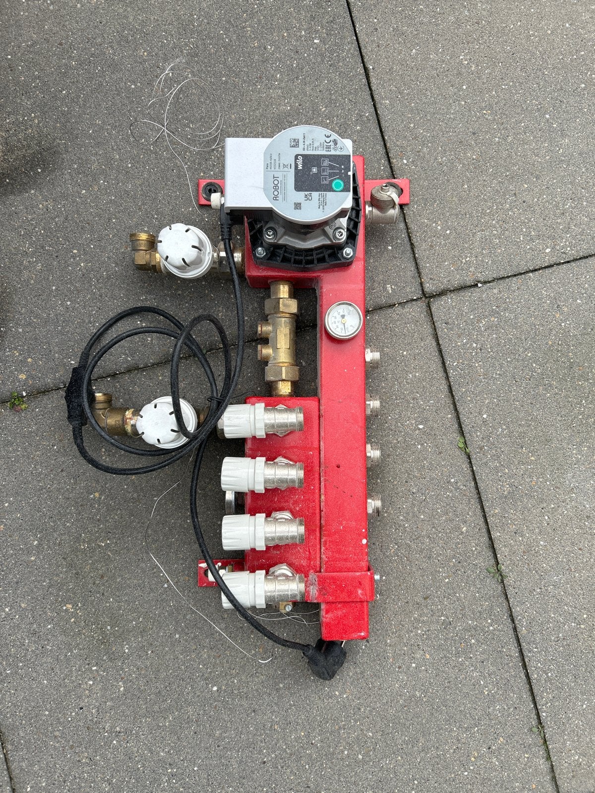 Vloerverwarmingsverdeler met Wilo pomp, Ophalen, Gebruikt, Minder dan 30 cm, Overige typen
