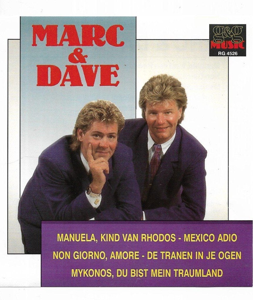 Marc & Dave, Ophalen of Verzenden, Zo goed als nieuw, Levenslied of Smartlap, Album
