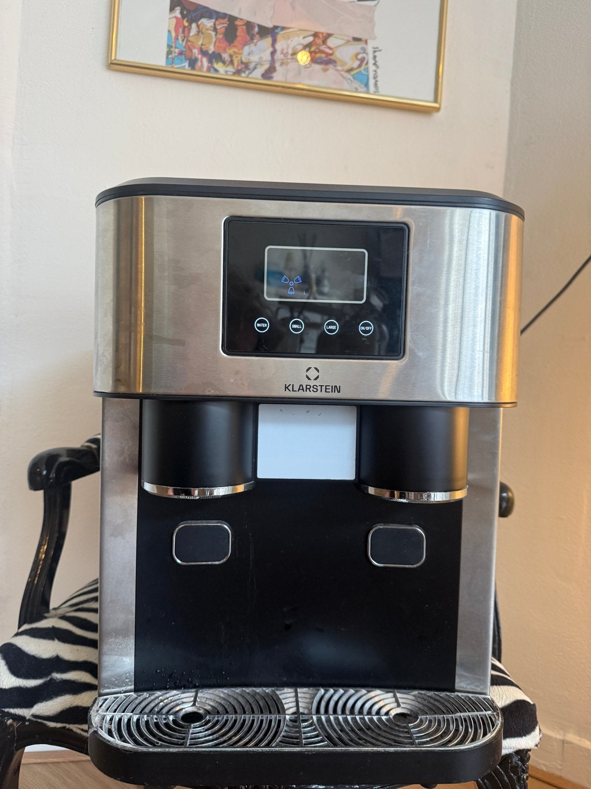 Klarstein Eiszeit Crush ijsblokjesmachine / crushed ice, Witgoed en Apparatuur, Ophalen, Gebruikt