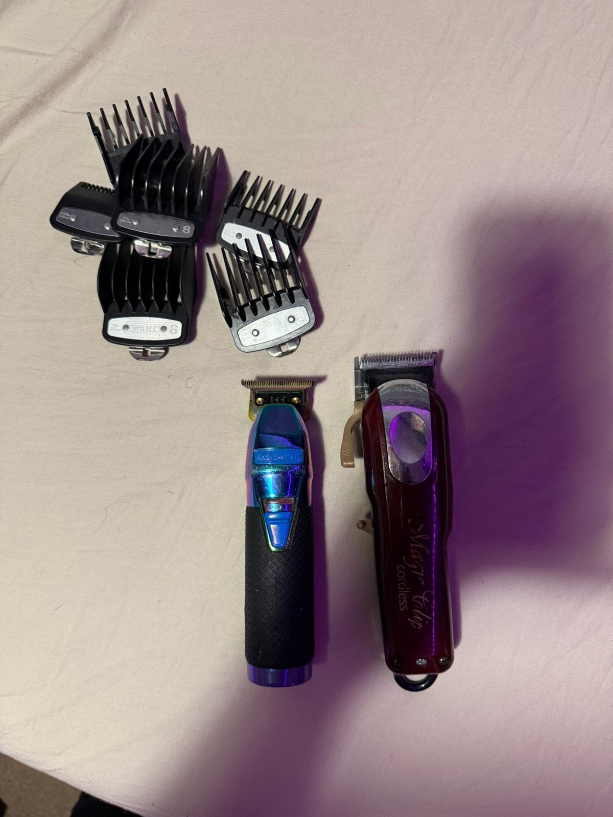 complete barberset Wahl, BaByliss  Kemei Accessoires, Overige generaties, Ophalen, Zo goed als nieuw