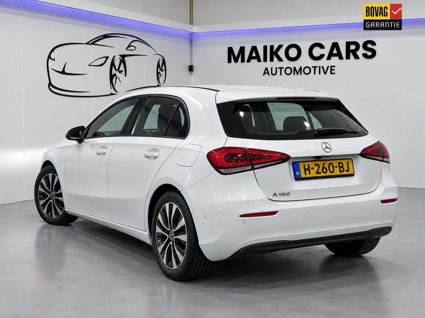 Mercedes-Benz A-klasse 160 Business Solution NL AUTO&NAP KM', Auto's, Voorwielaandrijving, Gebruikt, 4 cilinders, Leder en Stof