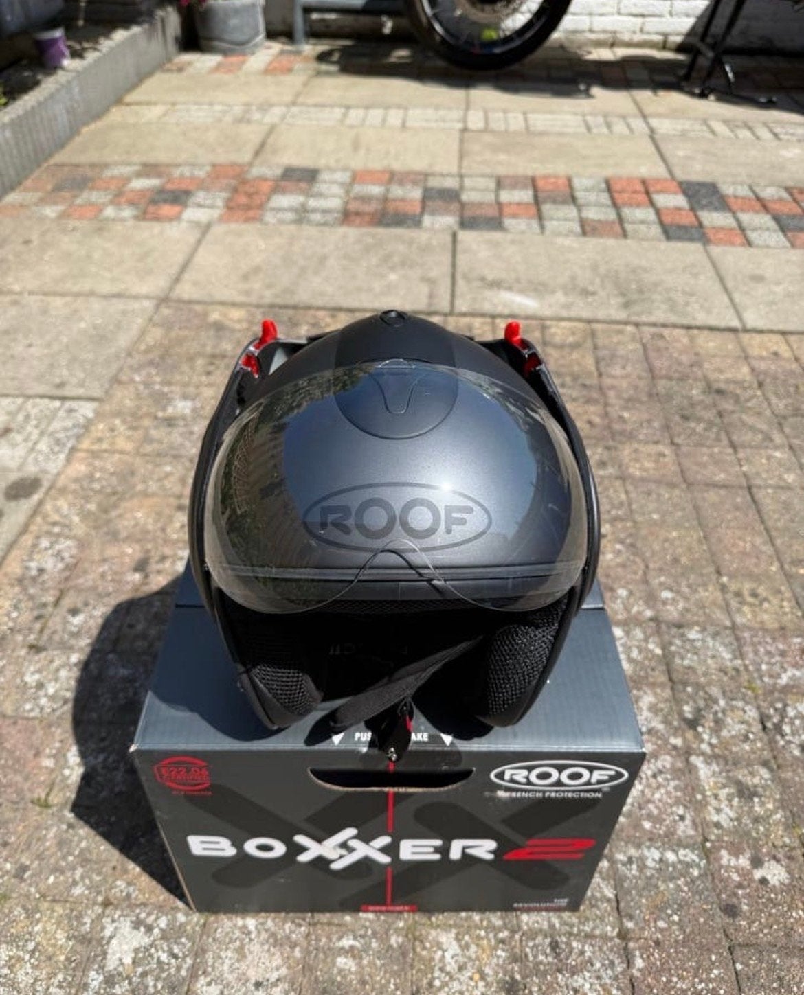 Roof Boxxer R09 Boxxer 2 Systeemhelm - Gloednieuw!, Systeemhelm, Heren, Ophalen of Verzenden, S