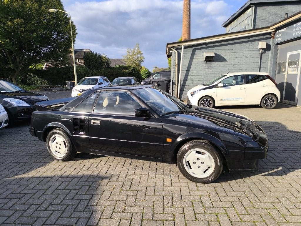 Toyota MR2 AW11 1.6 Twin CAM Coupe 1985, Auto's, MR2, 4 cilinders, 400 kg, Zwart
