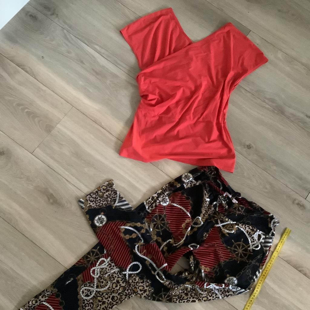 Studio Anneloes travelstof set in xl broek en top, Kleding | Dames, Ophalen of Verzenden, Zo goed als nieuw, Maat 46/48 (XL) of groter