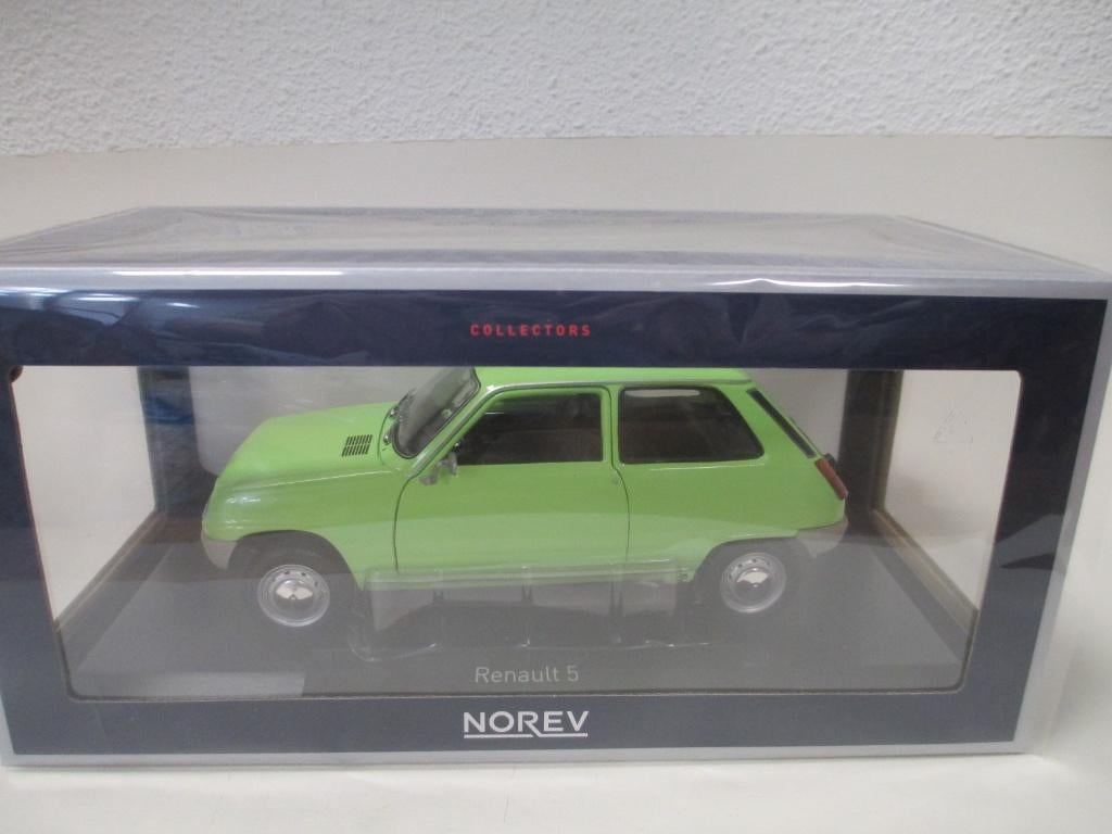 Renault 5 Green 1972, Ophalen of Verzenden, Nieuw, Auto, Norev