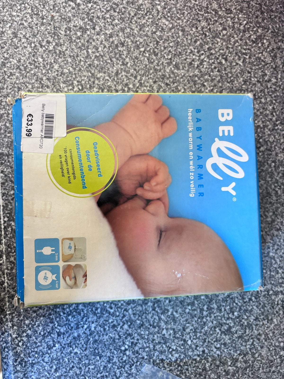 Belly Babywarmer / Elektrische Kruik - Zo goed als nieuw, Ophalen of Verzenden, Zo goed als nieuw