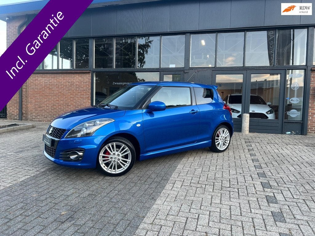 Suzuki Swift 1.6 Sport, Xenon, Blauw, Auto's, Suzuki, Bedrijf, Te koop, Swift, ABS, Airbags, Airconditioning, Automatische klimaatregeling