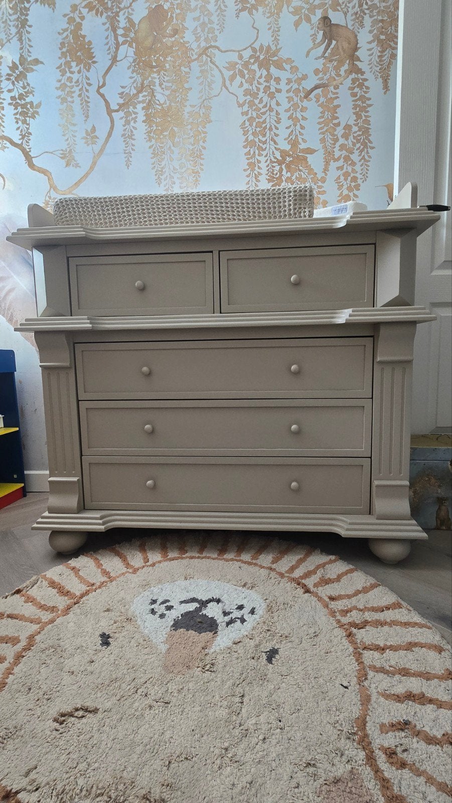 babykamer Bristol ladikant en commode, Kinderen en Baby's, Ophalen, Nieuw, Jongetje of Meisje
