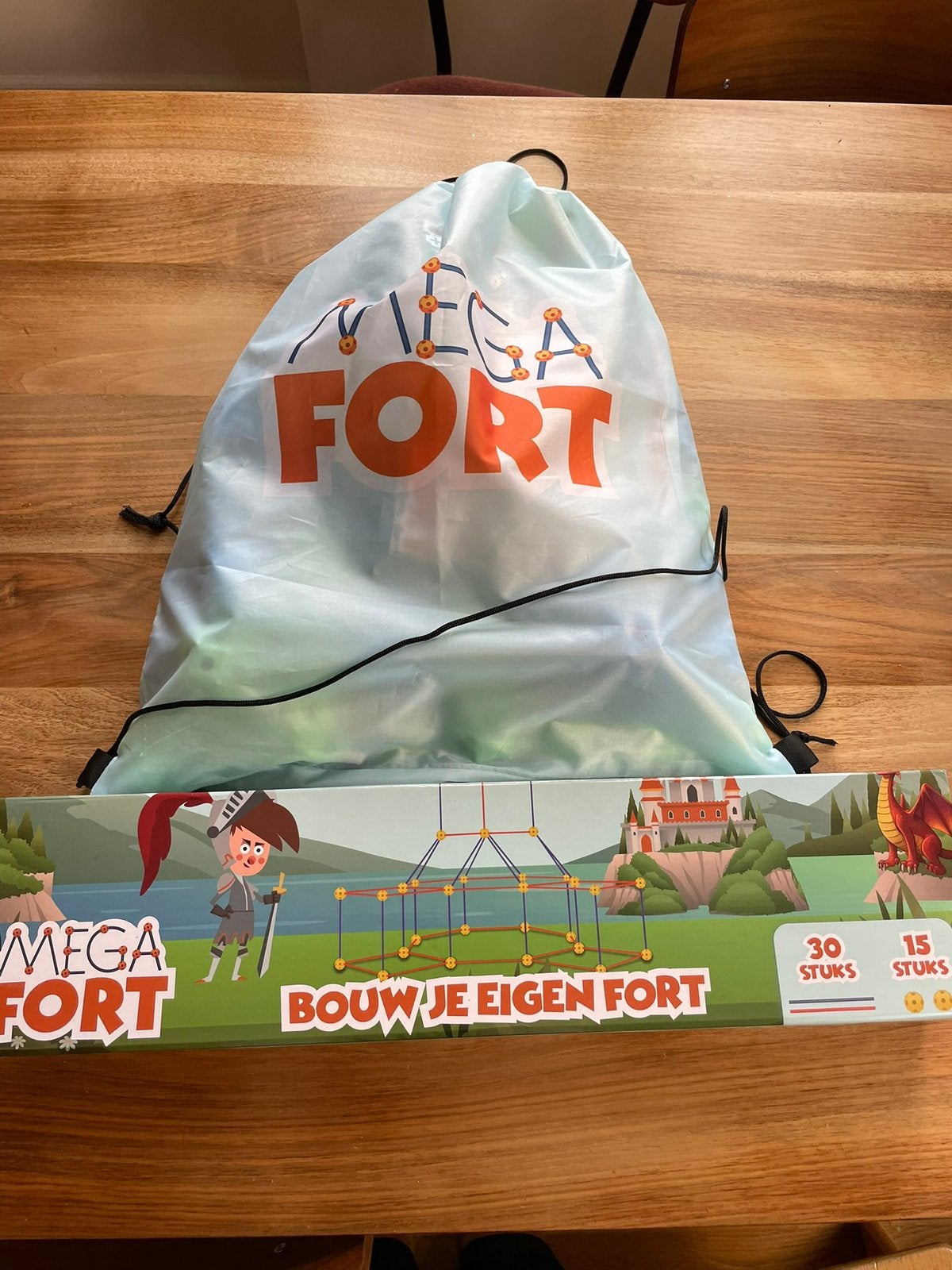 Mega Fort Bouwset + uitbreiding - Bouw je eigen fort/tent!, Kinderen en Baby's, Ophalen of Verzenden, Zo goed als nieuw, Overige merken