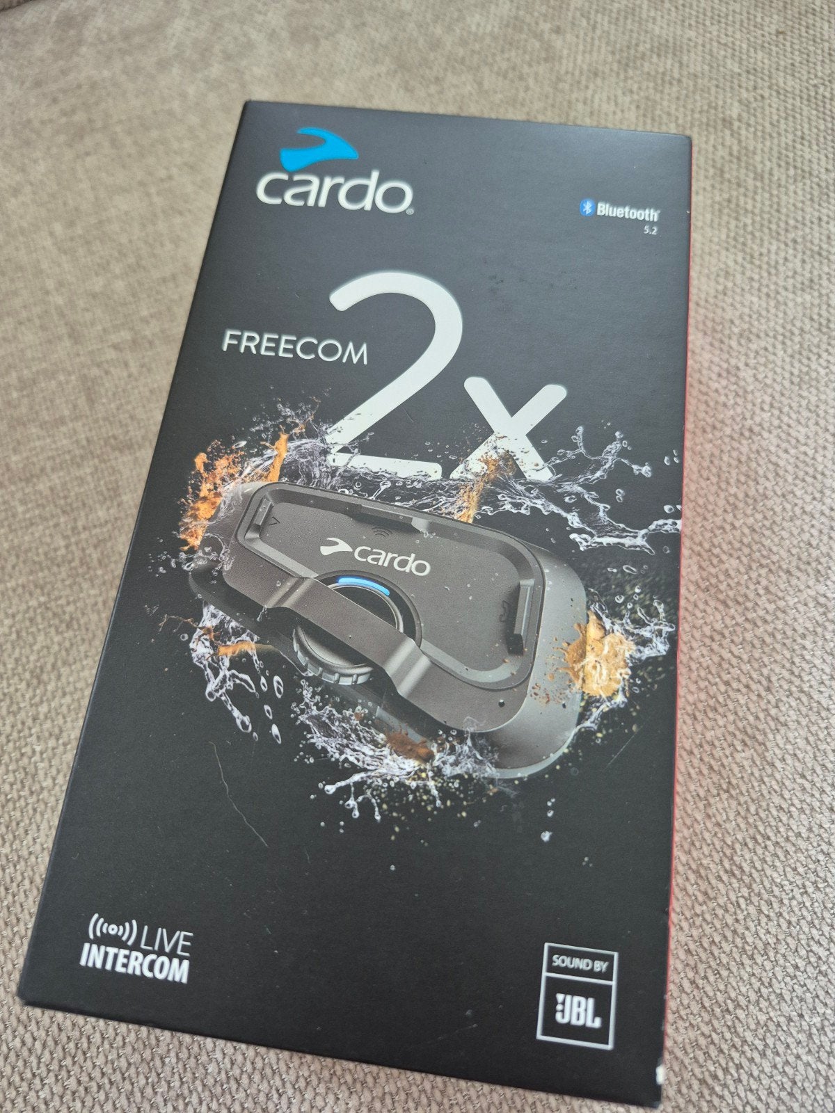 Cardo Freecom 2X Bluetooth Intercom JBL Geluid, Motoren, Accessoires | Overige, Ophalen, Nieuw