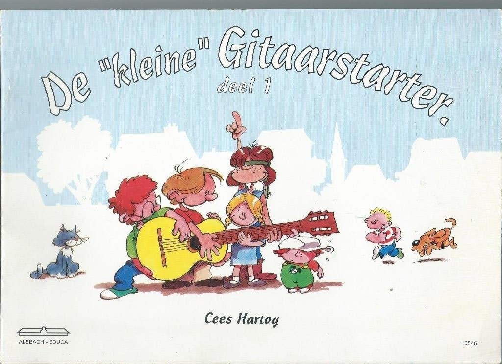 De Kleine Gitaarstarter - Cees Hartog, Verzenden, Les of Cursus, Populair, Gitaar