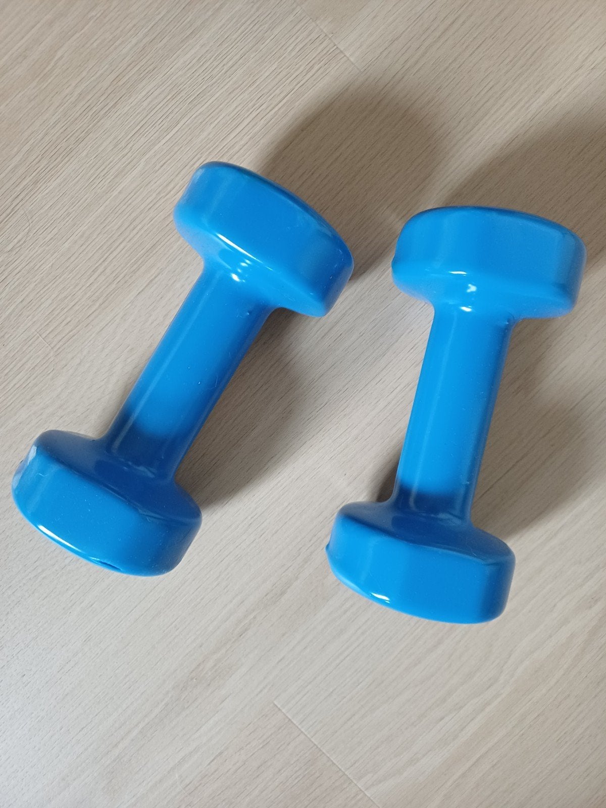 LMX Dumbbells 4 kg - Blauw, Sport en Fitness, Fitnessmaterialen, Ophalen, Zo goed als nieuw, Rug, Dumbbell