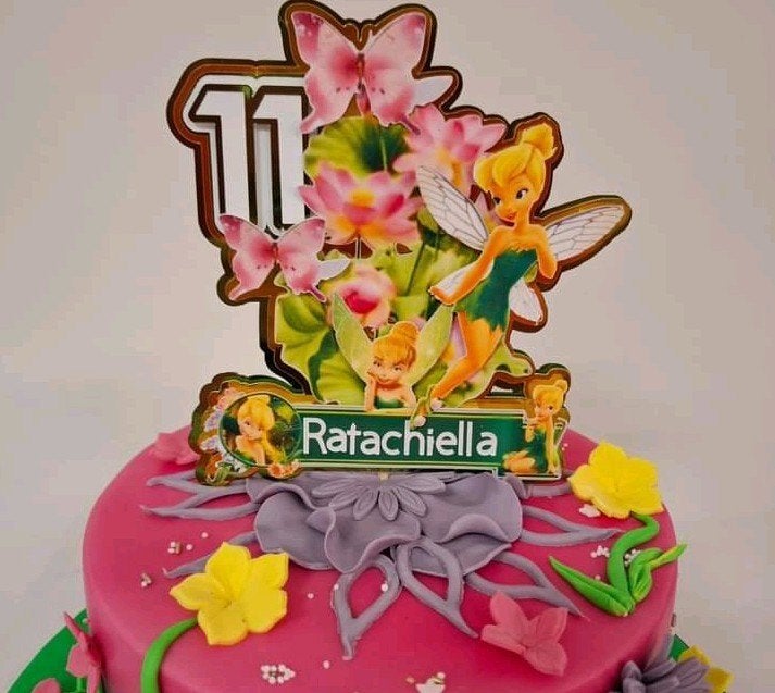 Taart stekers/ toppers Prinsessen thema handgemaakt, Ophalen of Verzenden, Nieuw, Taarten, Versiering