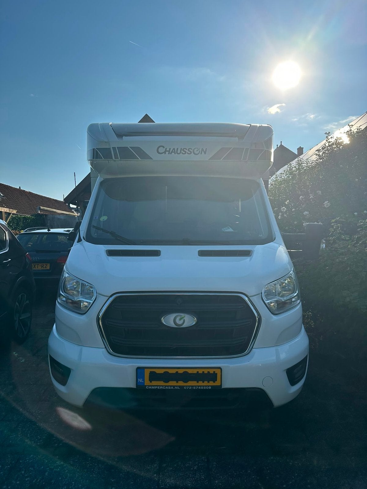Mooie en complete Chausson 788 Titanium Premium – Automaat, Automaat, Alkoof, TV, Ford