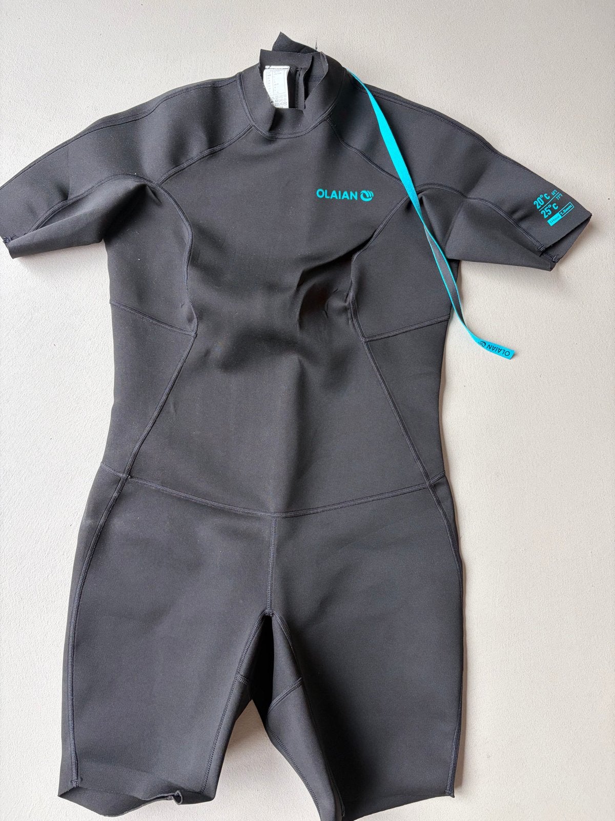 Nieuw Olaian Wetsuit - Kort model maat L, Watersport en Boten, Watersportkleding, Ophalen, Zo goed als nieuw, Dame of Heer, Wetsuit