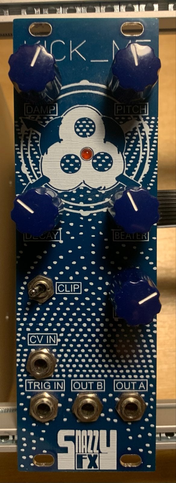Snazzy FX Kick-Me Eurorack Module, Muziek en Instrumenten, Soundmodules, Ophalen of Verzenden, Zo goed als nieuw