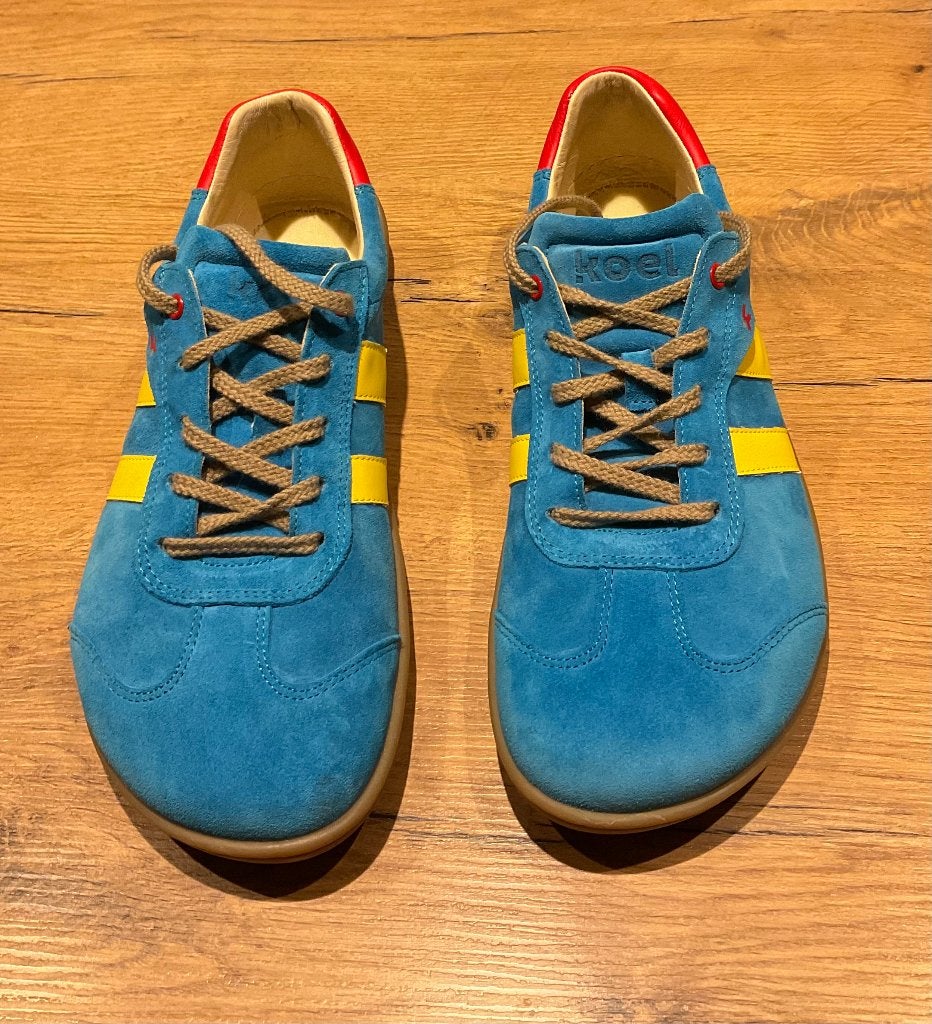 Koel Ila/Ilo suede barefoot schoenen maat 42 blauw, Blauw, Nieuw, Ophalen of Verzenden, Sneakers of Gympen